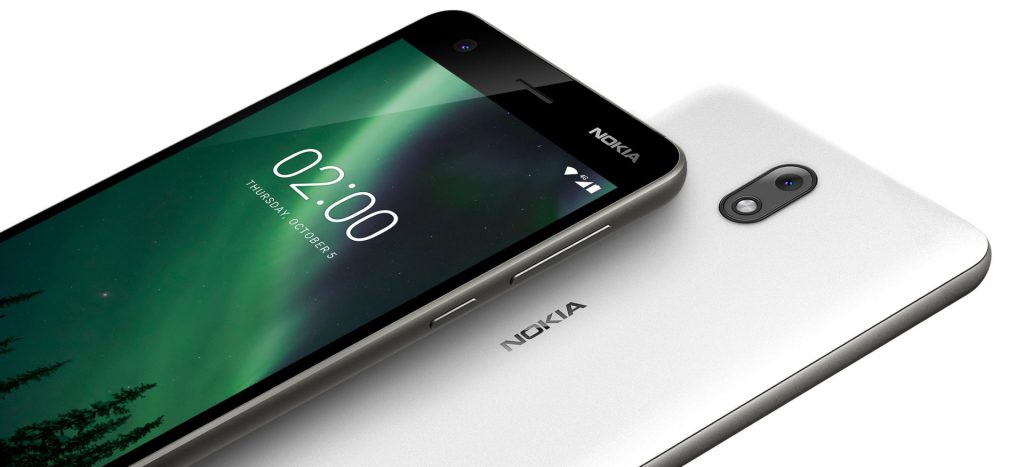 Nokia 2: Nokia 2 en Blanco