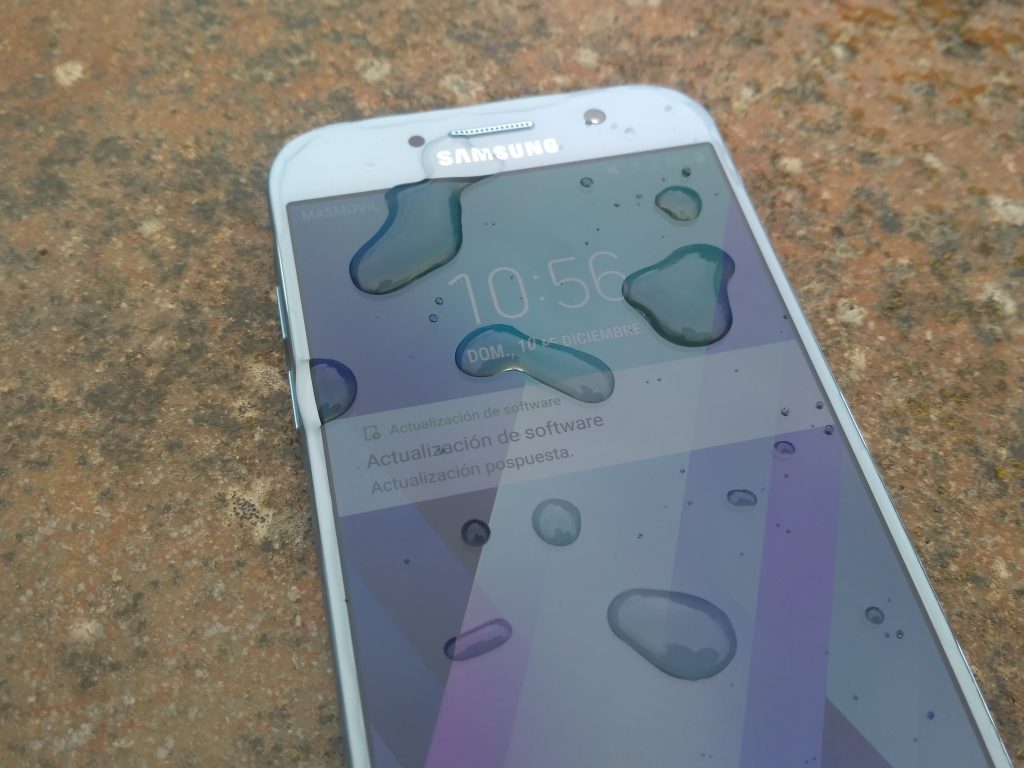 Samsung Galaxy A5 2017 resistencia al agua