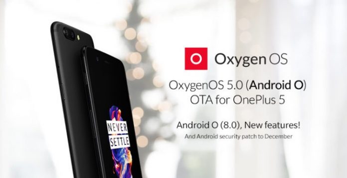 Oxygen OS 5.0 para el OnePlus 5